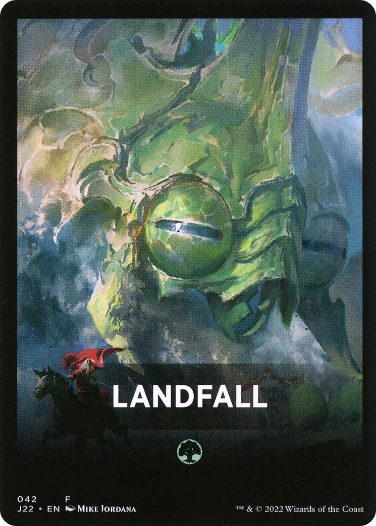 Landfall Theme Card [Jumpstart 2022 Front Cards] | Card Citadel