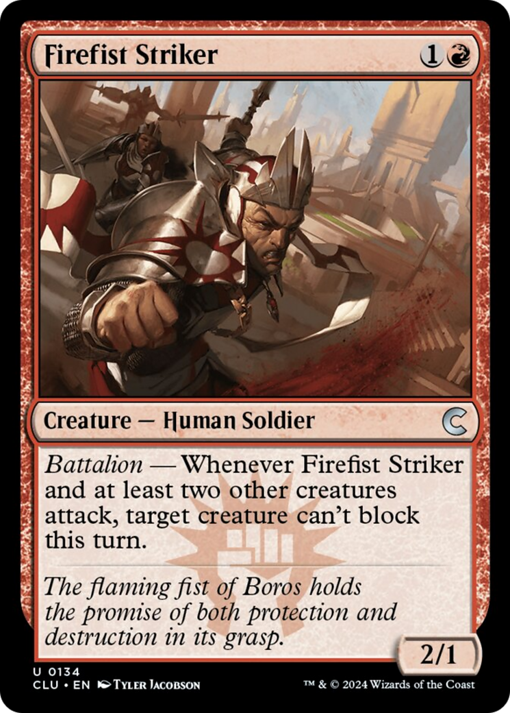 Firefist Striker [Ravnica: Clue Edition] | Card Citadel