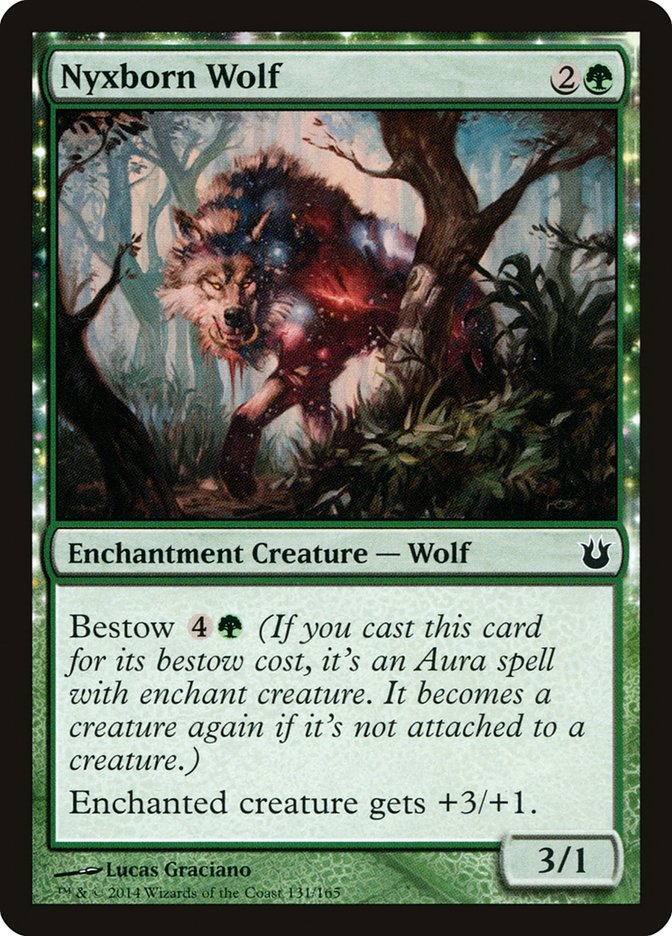 Nyxborn Wolf [Born of the Gods] | Card Citadel