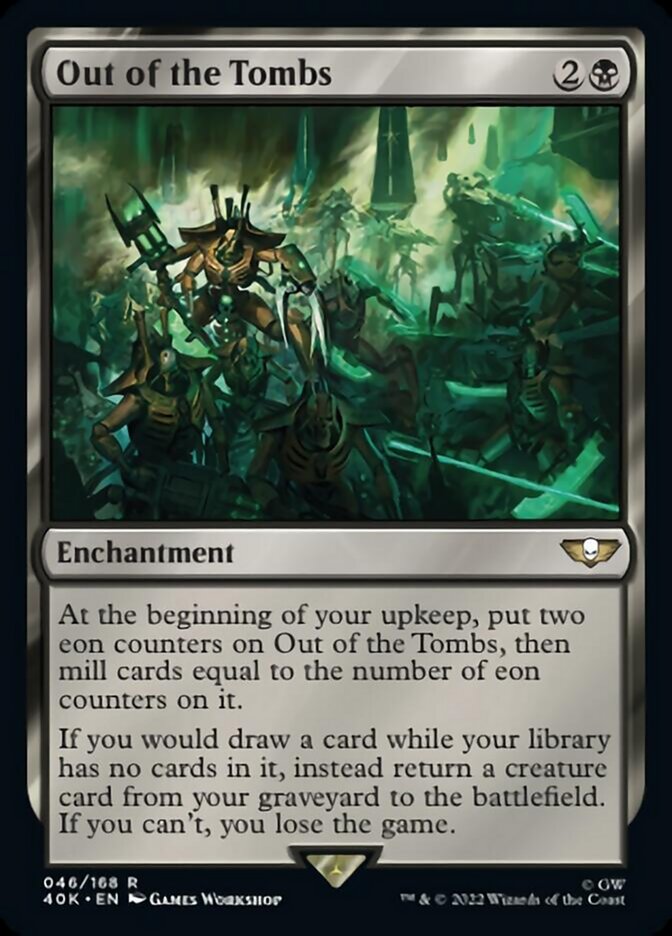 Out of the Tombs (Surge Foil) [Universes Beyond: Warhammer 40,000] | Card Citadel