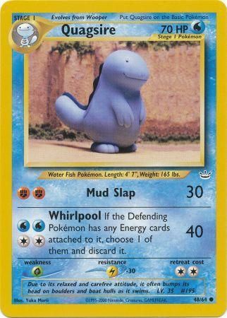 Quagsire (48/64) [Neo Revelation Unlimited] | Card Citadel