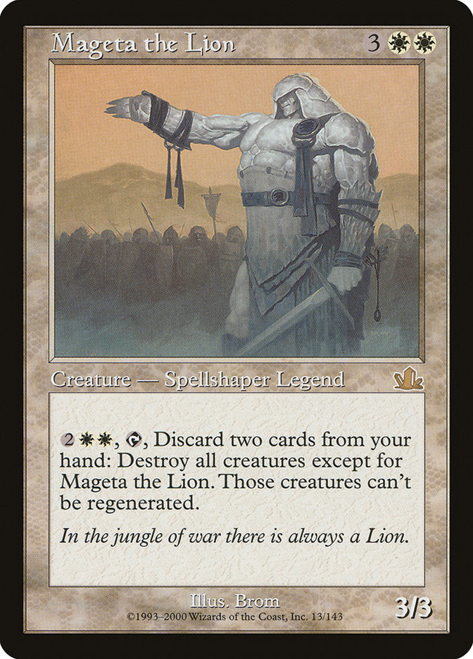 Mageta the Lion [Prophecy] | Card Citadel