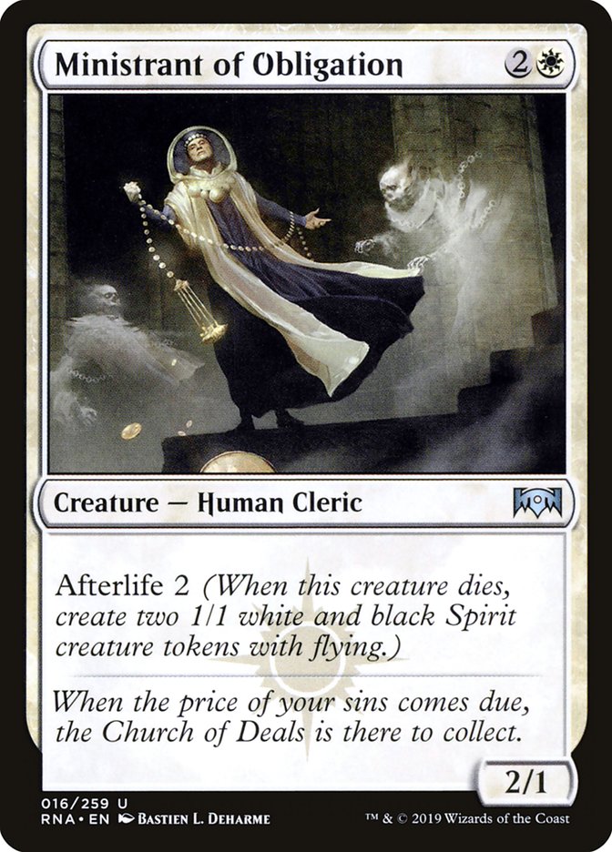 Ministrant of Obligation [Ravnica Allegiance] | Card Citadel