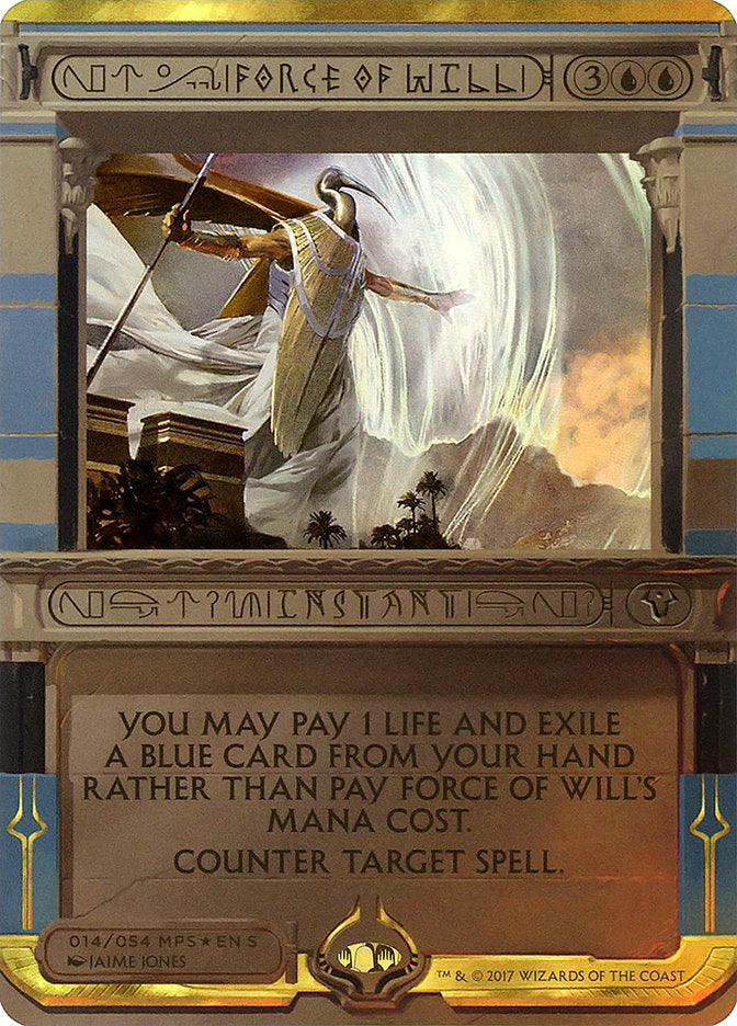 Force of Will (Invocation) [Amonkhet Invocations] | Card Citadel