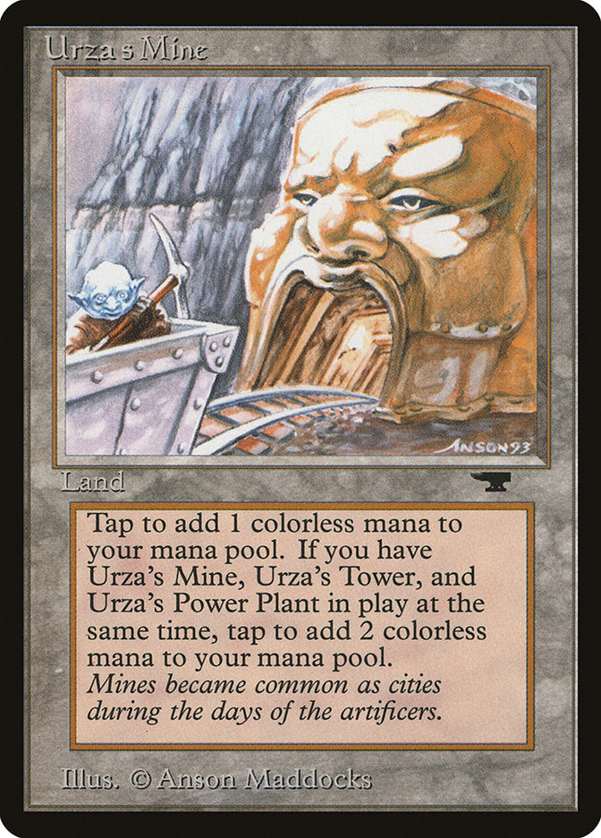 Urza's Mine (Mine Cart Entering Mouth) [Antiquities] | Card Citadel