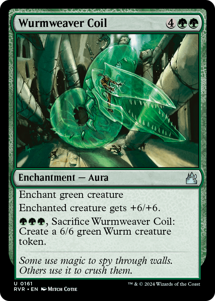 Wurmweaver Coil [Ravnica Remastered] | Card Citadel