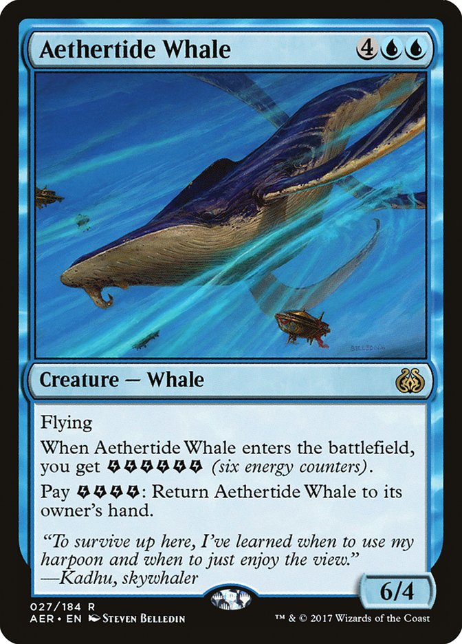 Aethertide Whale [Aether Revolt] | Card Citadel