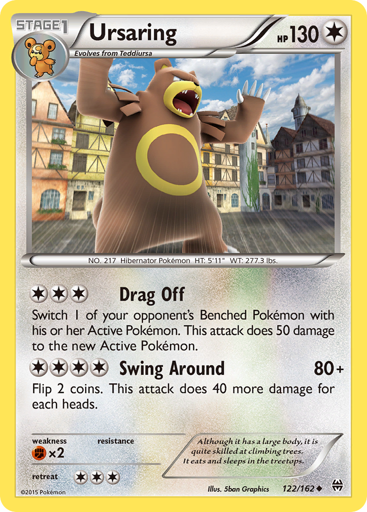 Ursaring (122/162) [XY: BREAKthrough] | Card Citadel