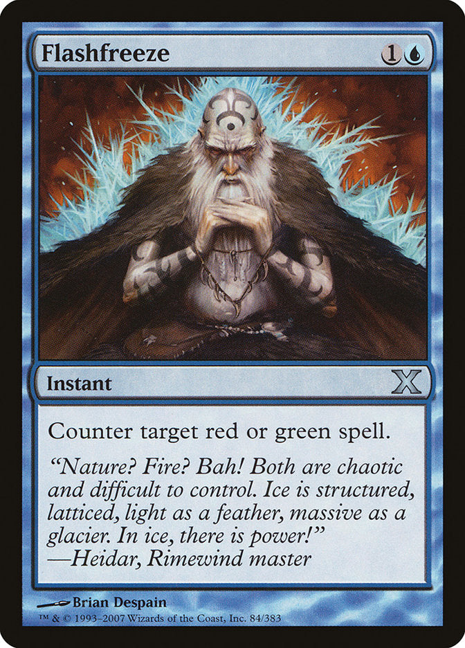 Flashfreeze [Tenth Edition] | Card Citadel