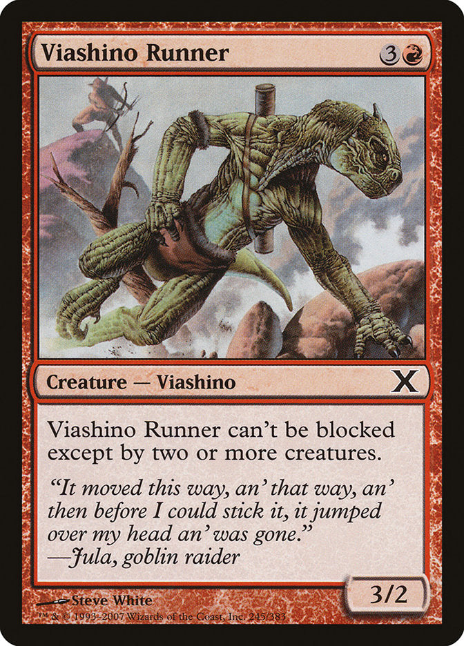 Viashino Runner [Tenth Edition] | Card Citadel