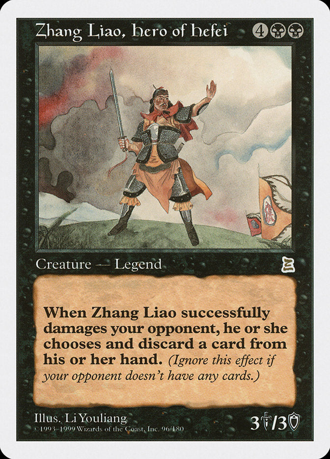 Zhang Liao, Hero of Hefei [Portal Three Kingdoms] | Card Citadel