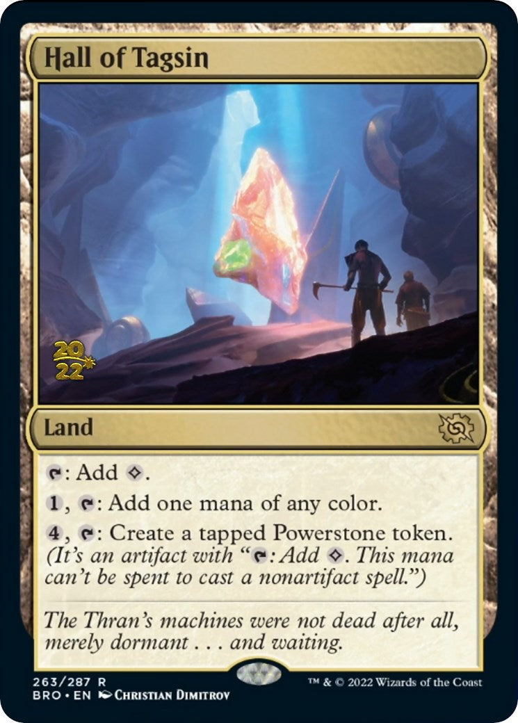 Hall of Tagsin [The Brothers' War: Prerelease Promos] | Card Citadel