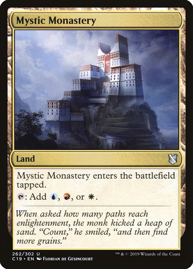 Mystic Monastery [Commander 2019] | Card Citadel