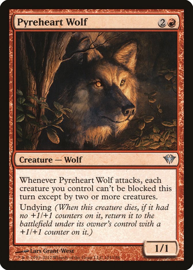 Pyreheart Wolf [Dark Ascension] | Card Citadel