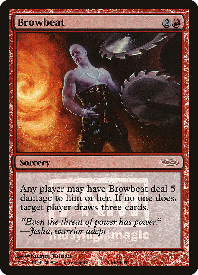 Browbeat [Friday Night Magic 2009] | Card Citadel