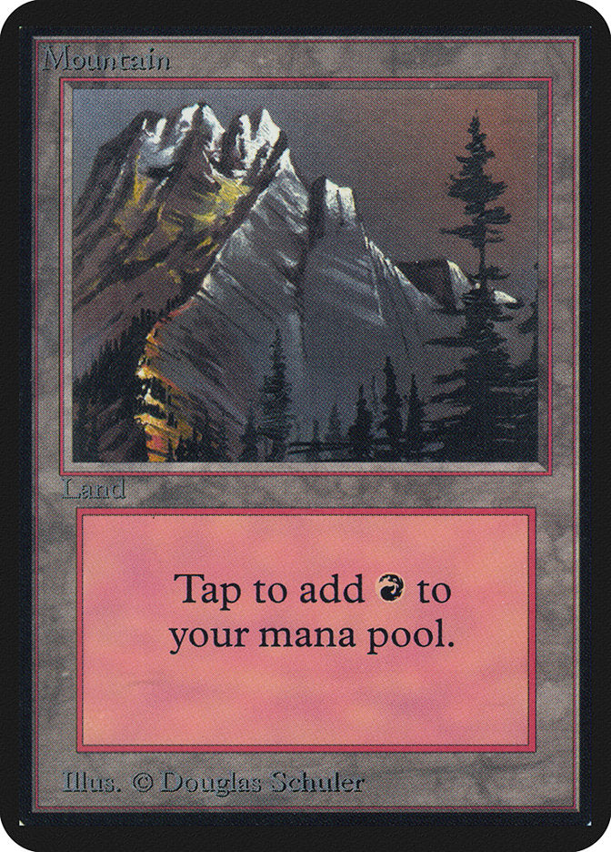 Mountain [Limited Edition Alpha] | Card Citadel