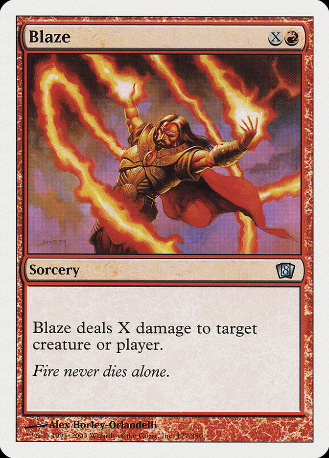 Blaze [Eighth Edition] | Card Citadel