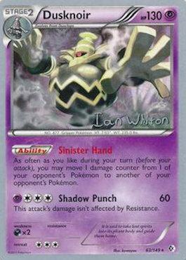 Dusknoir (63/149) (American Gothic - Ian Whiton) [World Championships 2013] | Card Citadel