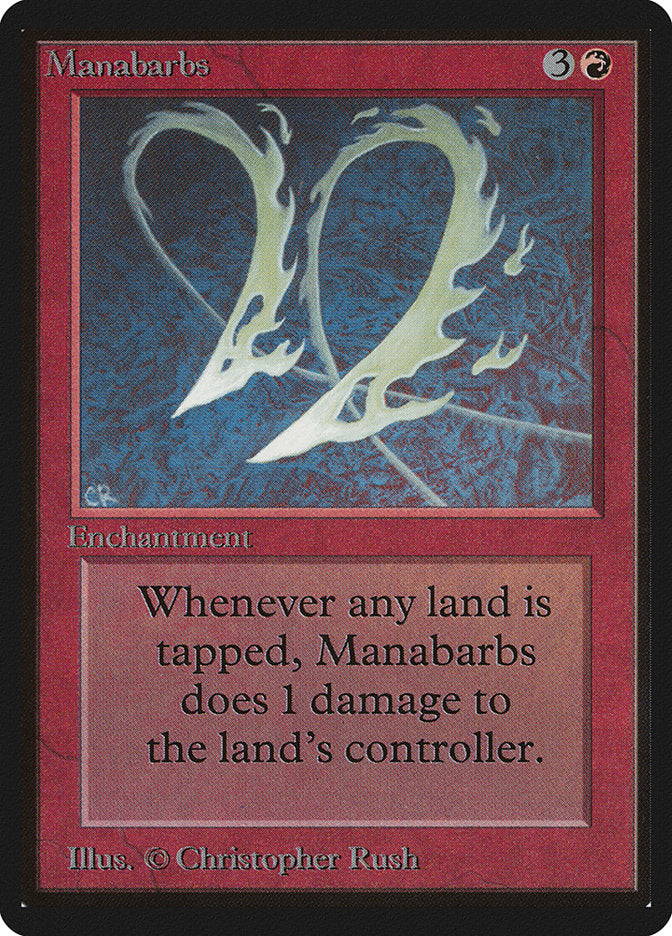 Manabarbs [Limited Edition Beta] | Card Citadel