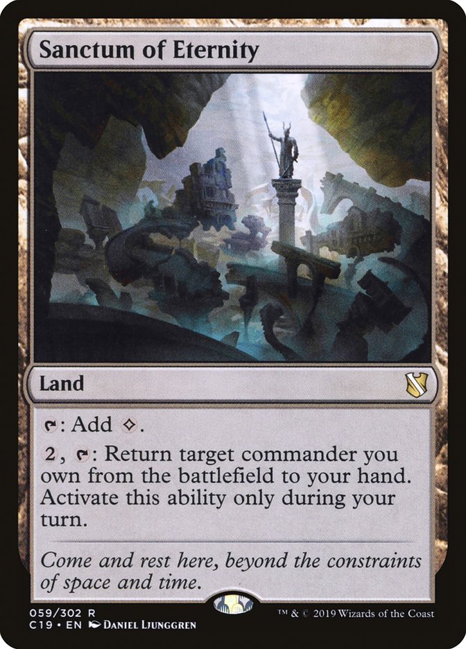 Sanctum of Eternity [Commander 2019] | Card Citadel