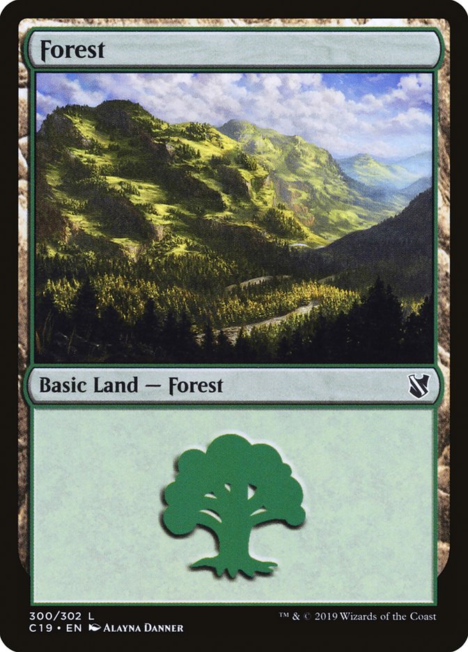 Forest (300) [Commander 2019] | Card Citadel