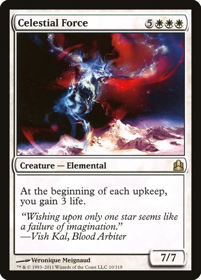 Celestial Force [Commander 2011] | Card Citadel