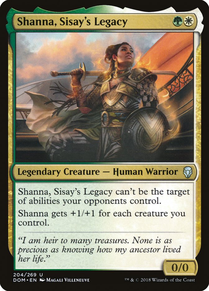 Shanna, Sisay's Legacy [Dominaria] | Card Citadel