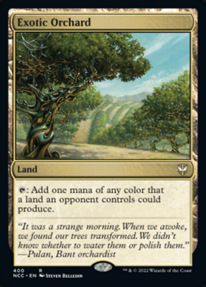 Exotic Orchard [Streets of New Capenna Commander] | Card Citadel