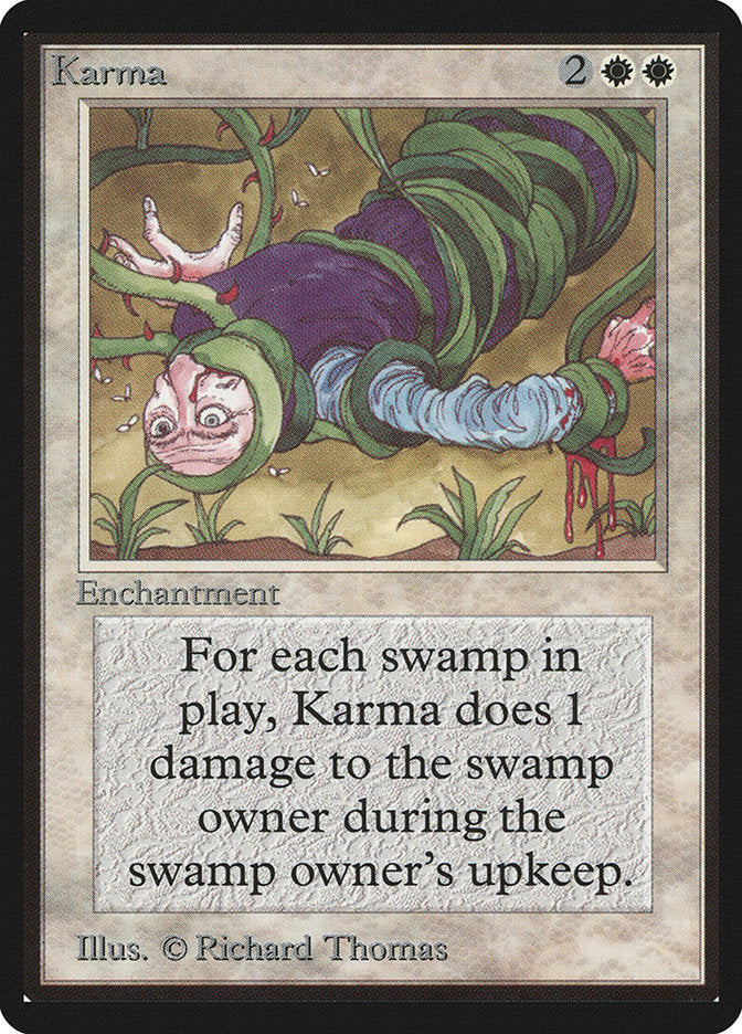 Karma [Limited Edition Beta] | Card Citadel
