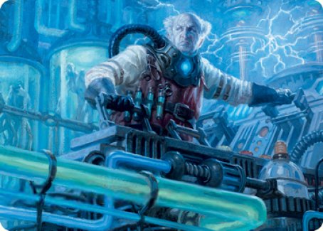 Ludevic, Necrogenius Art Card [Innistrad: Midnight Hunt Art Series] | Card Citadel