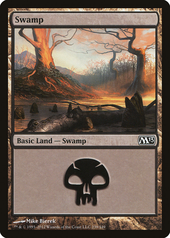 Swamp [Magic 2013] | Card Citadel