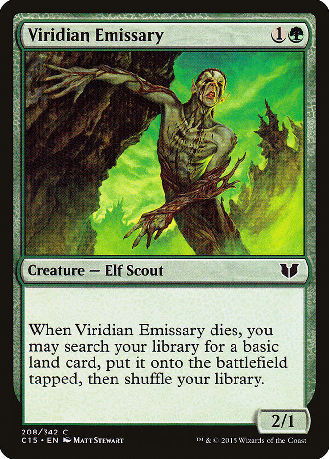 Viridian Emissary [Commander 2015] | Card Citadel
