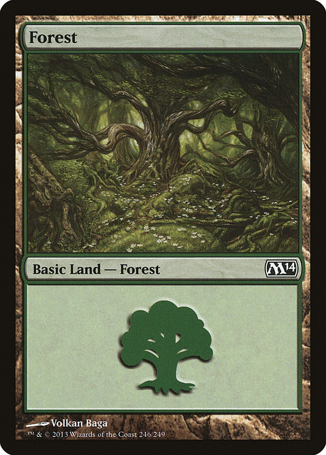 Forest [Magic 2014] | Card Citadel