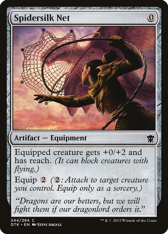 Spidersilk Net [Dragons of Tarkir] | Card Citadel