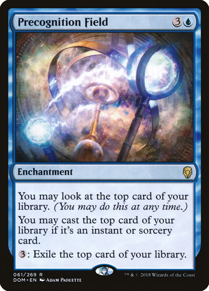 Precognition Field [Dominaria] | Card Citadel