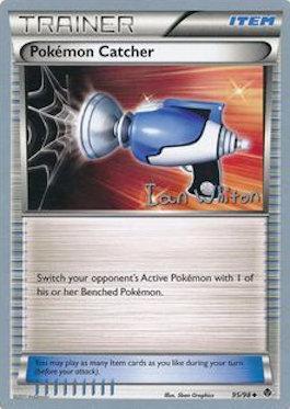 Pokemon Catcher (95/98) (American Gothic - Ian Whiton) [World Championships 2013] | Card Citadel