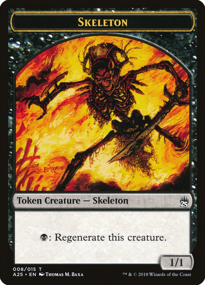 Skeleton [Masters 25 Tokens] | Card Citadel