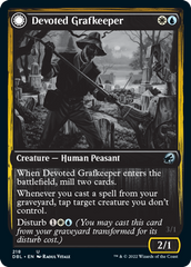 Devoted Grafkeeper // Departed Soulkeeper [Innistrad: Double Feature] | Card Citadel