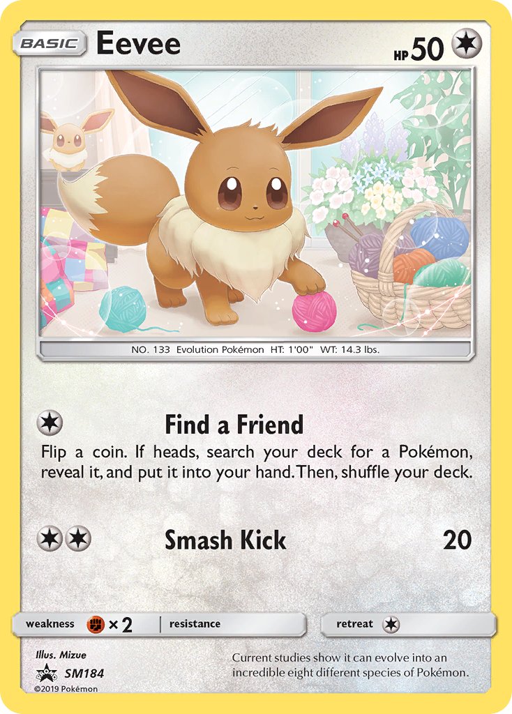 Eevee (SM184) [Sun & Moon: Black Star Promos] | Card Citadel