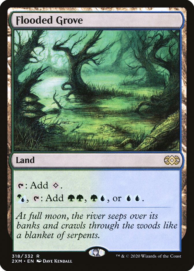 Flooded Grove [Double Masters] | Card Citadel