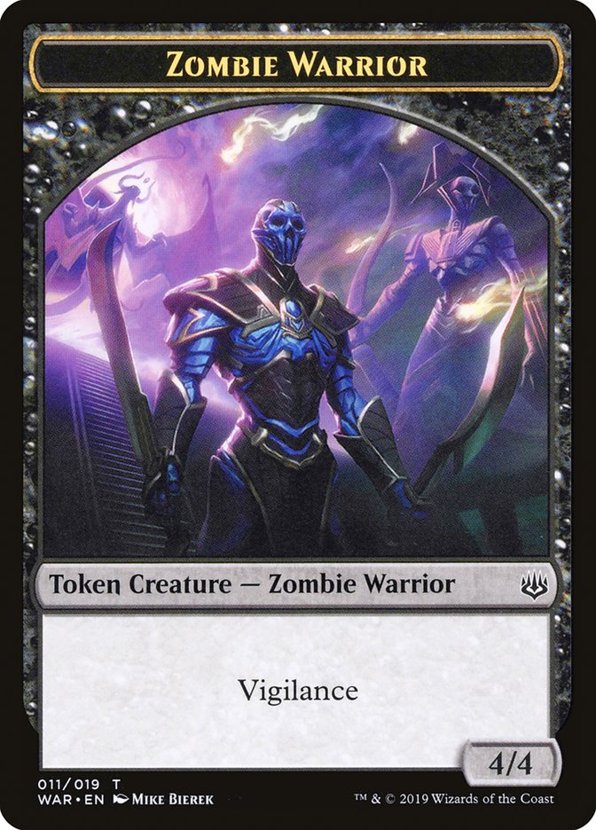 Zombie Warrior [War of the Spark Tokens] | Card Citadel