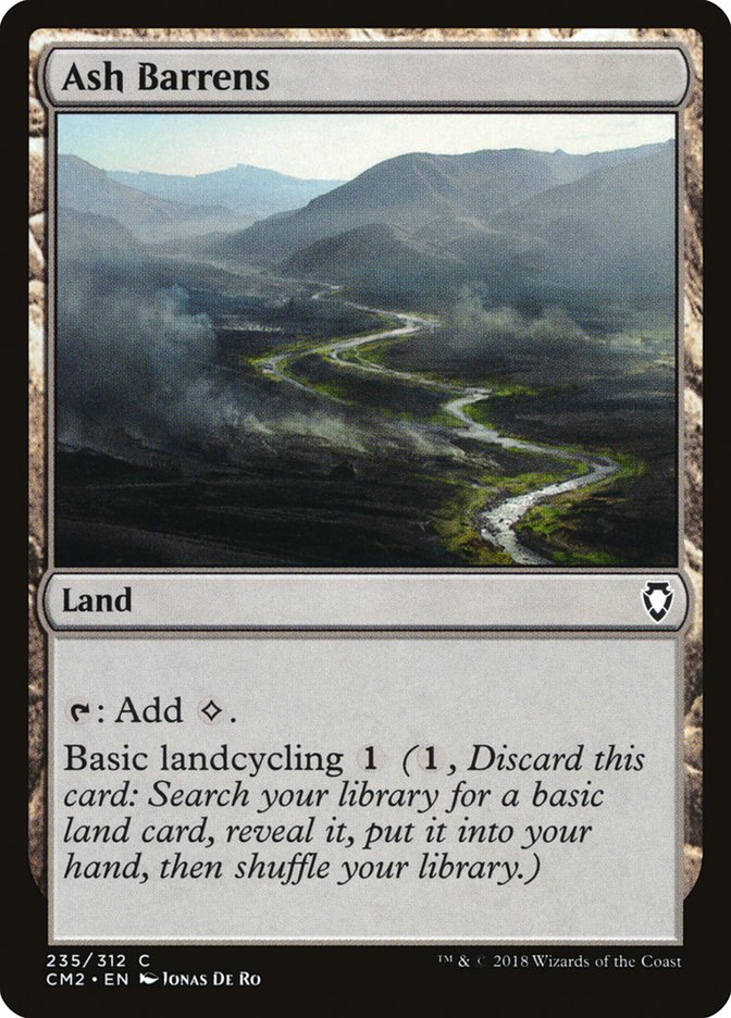 Ash Barrens [Commander Anthology Volume II] | Card Citadel