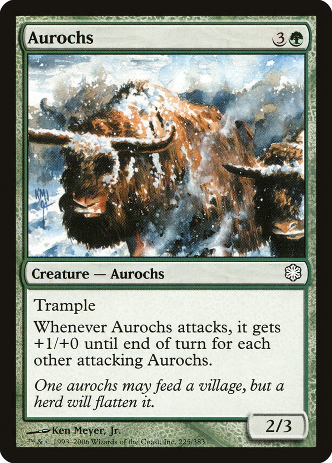 Aurochs [Coldsnap Theme Decks] | Card Citadel