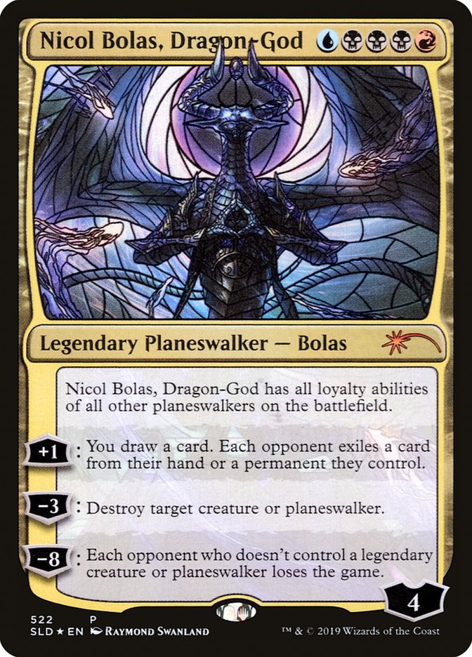 Nicol Bolas, Dragon-God (Stained Glass) [Secret Lair Drop Promos] | Card Citadel