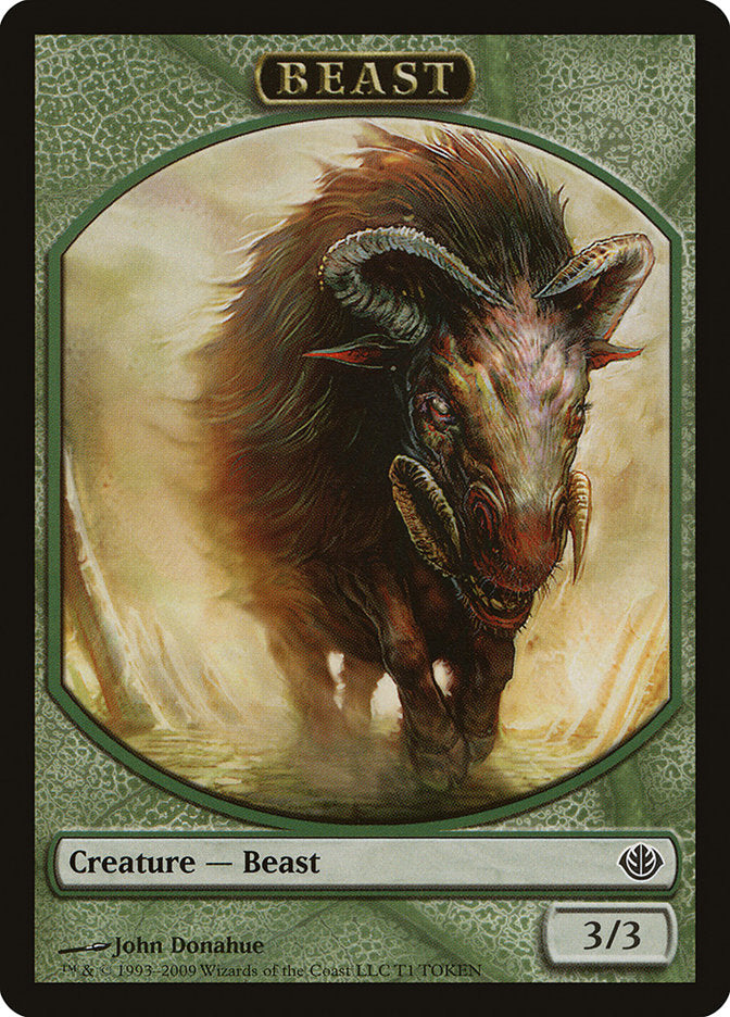 Beast (T1) [Duel Decks: Garruk vs. Liliana Tokens] | Card Citadel