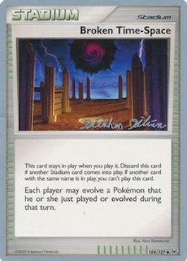 Broken Time-Space (104/127) (Luxdrill - Stephen Silvestro) [World Championships 2009] | Card Citadel