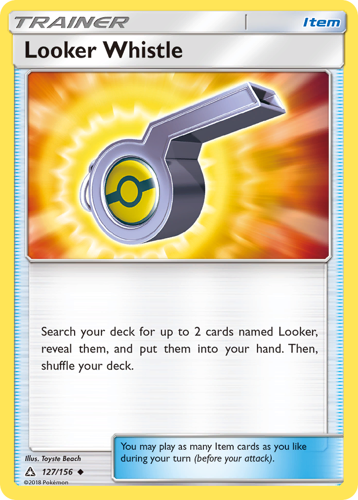 Looker Whistle (127/156) [Sun & Moon: Ultra Prism] | Card Citadel