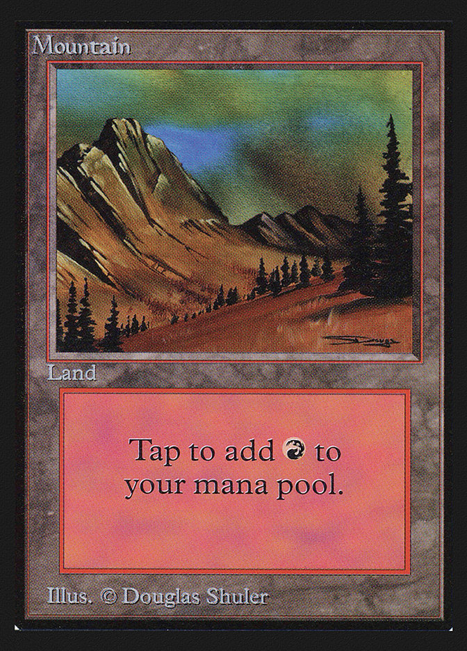 Mountain (Dirt)(IE) [Intl. Collectors’ Edition] | Card Citadel