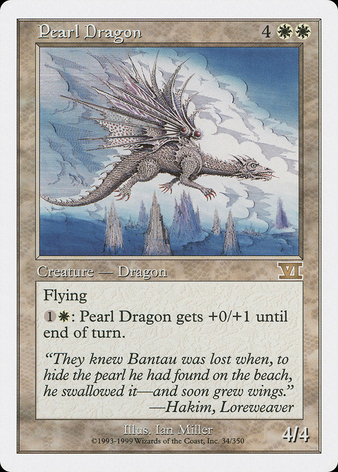 Pearl Dragon [Classic Sixth Edition] | Card Citadel