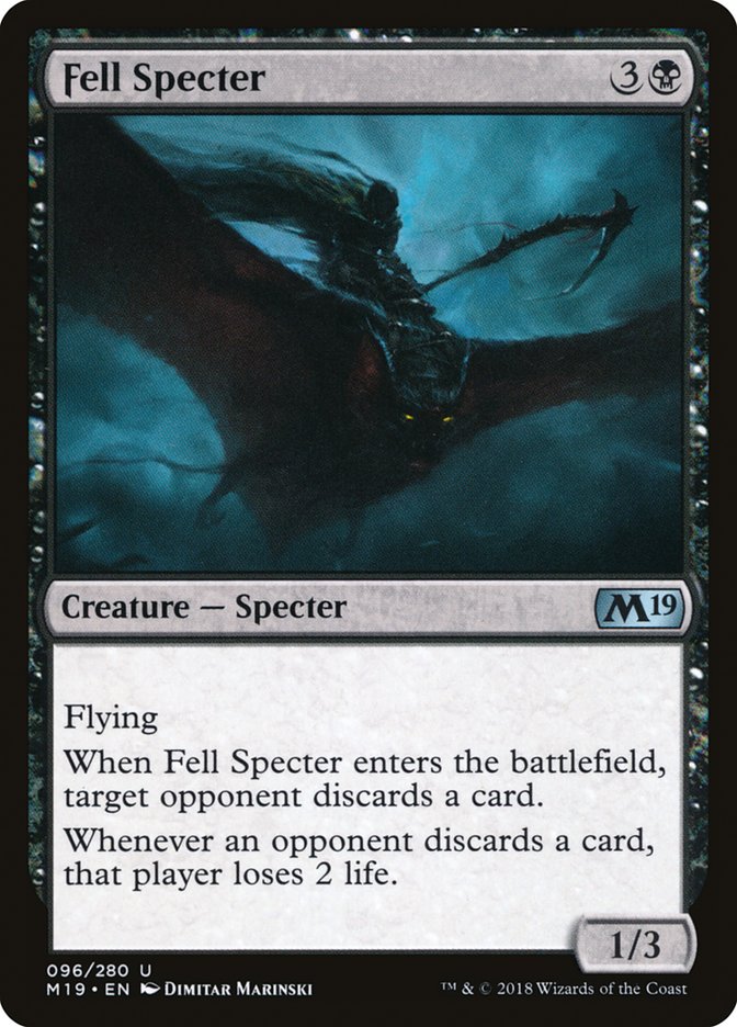 Fell Specter [Core Set 2019] | Card Citadel